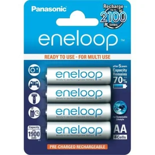 Panasonic Eneloop (BK-3MCCE-4BE) - Ładowarki i akumulatory - miniaturka - grafika 1