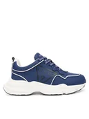 Buty dla chłopców - Guess Sneakersy L5BZ10 WO120 Granatowy - miniaturka - grafika 1