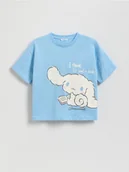 Koszulki dla dziewczynek - Reserved - T-shirt Cinnamoroll - jasnoniebieski - miniaturka - grafika 1