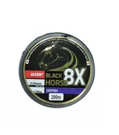 Żyłki wędkarskie - Plecionki Jaxon Black Horse 8X Catfish 250m 0,65 mm - miniaturka - grafika 1