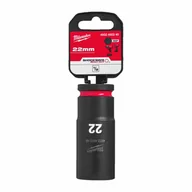 Klucze i nasadki - MILWAUKEE NASADKA UDAROWA 1/2" 22mm DŁUGA - miniaturka - grafika 1
