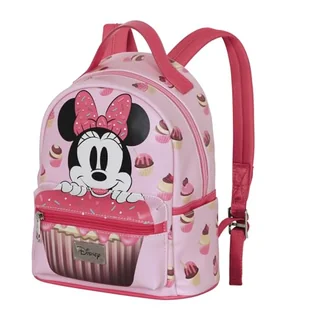 Disney Minnie Mouse Muffin mały plecak Heady, różowy, 22 x 25 cm, pojemność 8 l, Różowa Myszka Minnie, Jeden rozmiar, Plecak FAN HS 2.2 - Plecaki - miniaturka - grafika 1