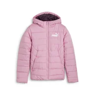 Kurtki i płaszcze dla dziewczynek - Młodzieżowa ocieplana kurtka Essentials PUMA Mauved Out Pink - miniaturka - grafika 1