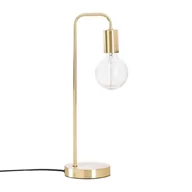 Lampy stojące - Atmosphera Lampa stołowa KELI metalowa kolor złoty 46 cm - miniaturka - grafika 1