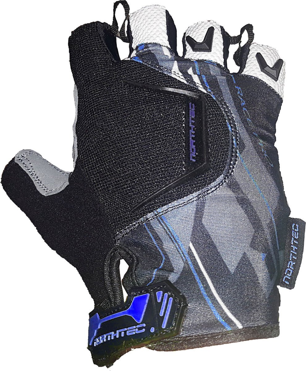 Rękawiczki Northtec High czarno-niebieski XL
