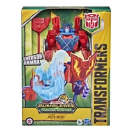 Figurki dla dzieci - Hasbro, figurka TRANSFORMERS CYBERVERSE ACTION ATTACKERS ULTIMATE - S4 HOT ROD - miniaturka - grafika 1