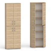 Szafy biurowe - Szafa Biurowa  Pola 215, 4D 60Cm Dąb Sonoma - miniaturka - grafika 1