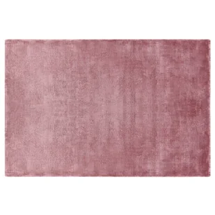 Dywan z wiskozy 140 x 200 cm różowy GESI II - Dywany - miniaturka - grafika 1