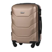 Walizki - [ A227 ] Walizka Kabinowa AMETHYST (S) Champagne - miniaturka - grafika 1