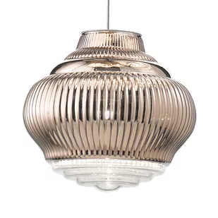 Lampa wisząca Bonnie 130 cm różowe złoto metallic - Lampy sufitowe - miniaturka - grafika 1