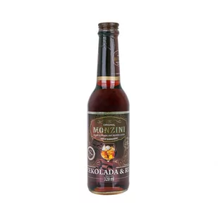 Monzini Czekolada & Rum Syrop barmański 320 ml - Syropy i koncentraty owocowe - miniaturka - grafika 1