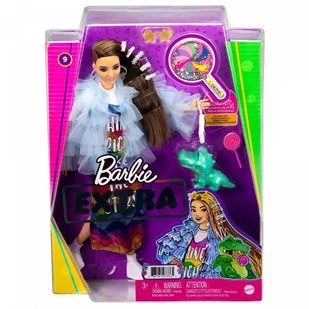 Mattel Lalka Barbie Extra Moda GYJ78 - Lalki dla dziewczynek - miniaturka - grafika 3