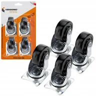 Meble modułowe i akcesoria - Kółka Koło Koła Obrotowe do Wózka Walizki Meblowe Samo Skrętne 1,5" 4 szt. - miniaturka - grafika 1