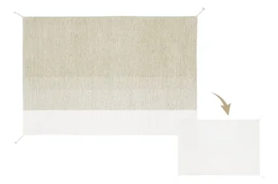 Dywan Bawełniany Gelato Green 140x200 cm Lorena Canals - Dywany dla dzieci - miniaturka - grafika 1