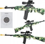 Zabawki militarne - Skleplolki KARABIN PISTOLET NA KULKI STRZELBA ASG REPLIKA - miniaturka - grafika 1