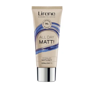 Lirene Nature Matte Fluid matujący nr 13 Cappuccino 30ml - Podkłady do twarzy - miniaturka - grafika 1