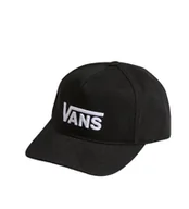 Czapki i chusty sportowe męskie - Czapka z daszkiem dziecięca VANS Drop V II Logo Snapback Black VN000Q19BLK1. OS - miniaturka - grafika 1