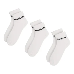 REEBOK ACT CORE ANKLE SOCK FL5227 BIAŁY - Skarpetki damskie - miniaturka - grafika 1
