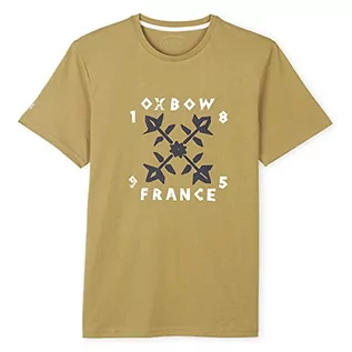 Koszulki i topy damskie - Oxbow N1TOPOR męska koszulka z krótkim rękawem, niebieska (kawa), M N1TOPOR - grafika 1