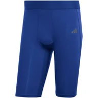 Spodenki męskie - ND05_L1148-M HP0613 Spodenki męskie adidas Techfit Aeroready Short Tights niebieskie HP0613 r.M - miniaturka - grafika 1