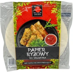 Papier ryżowy do smażenia okrągły 22cm, 340g - Sakura - Kuchnie świata - miniaturka - grafika 1