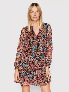 Sukienki - Vero Moda Sukienka codzienna Siga 10265952 Kolorowy Regular Fit - grafika 1