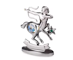 Crystocraft, miniaturka-figurka chromowana Swarovski ZNAK ZODIAKU/Strzelec, chrom - Figurki dekoracyjne - miniaturka - grafika 1