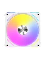 Wentylatory komputerowe - Lian Li UNI FAN AL140 V2 - Wentylator obudowy - 140 mm - Biały z oświetleniem RGB - 27 dBA - miniaturka - grafika 1