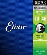 Struny gitarowe  - Elixir 19052 Optiweb struny do git elektr 10-46 ELI19052 - miniaturka - grafika 1