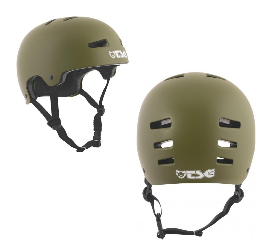 TSG kask Evolution Solid Color, zielony, L-XL 75046