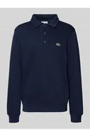 Bluzy męskie - Bluza o kroju regular fit z czystej bawełny - Lacoste - miniaturka - grafika 1
