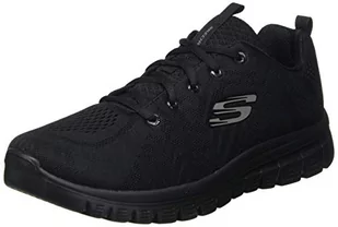 Skechers GRACEFUL-GET CONNECTED-12615, Damskie Sneakersy, Czarny, 39 EU - Sneakersy damskie - miniaturka - grafika 1