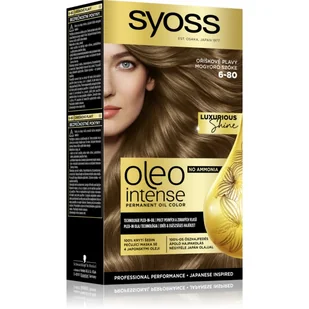 Syoss Oleo Intense 6-80 orzechowy blond - Farby do włosów i szampony koloryzujące - miniaturka - grafika 1