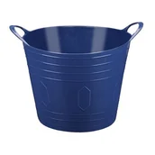 Kosze na bieliznę - Kosz wielofunkcyjny 26 l granatowy - miniaturka - grafika 1