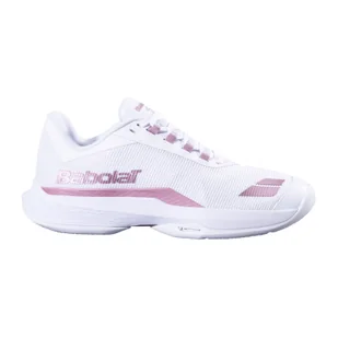 Damskie buty tenisowe Babolat Jet Tere 2 Clay Women White/Gold Pink EUR 39 - Buty sportowe damskie Damskie buty tenisowe Babolat Jet Tere 2 Clay Women White/Gold Pink EUR 39 - Buty sportowe damskie - miniaturka - grafika 1