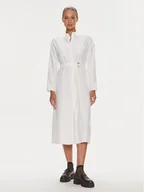 Sukienki - Silvian Heach Sukienka koszulowa GPP23325VE Biały Regular Fit - miniaturka - grafika 1