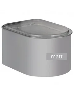 Pojemnik metalowy 1,0l LOFT ciepły szary MATT Wesco - Pojemniki kuchenne - miniaturka - grafika 1