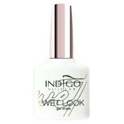 Żele do paznokci - Indigo Wet Look top do żeli budujących 7ml - miniaturka - grafika 1