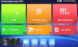 REFLEKTOMETR OPTYCZNY (OTDR) Z TESTEREM CCTV CS-R4-50H - Akcesoria do monitoringu - miniaturka - grafika 7