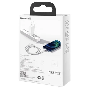 Baseus Superior kabel USB - Lightning 2,4A 1 m Biały (CALYS-A02) - Kable USB - miniaturka - grafika 6