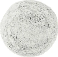 Legowiska dla psów - BEST FRIENDS BEST FRIENDS DONUT LEGOWISKO 58x58cm BIAŁO-SZARY/FROST - miniaturka - grafika 1