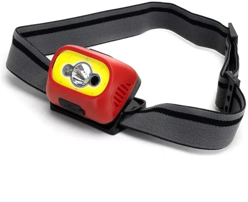 Czołówka 3.5W/350lm 3 rodzaje oświetlenia czujnik dłoni ładowana z USB