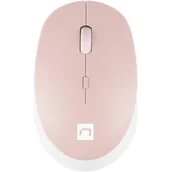 Myszki - Natec Harrier 2 Bluetooth 5.1 Biało-różowa NMY-1962 - miniaturka - grafika 1