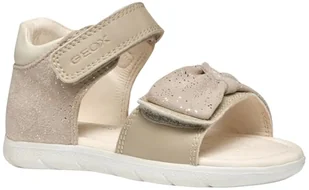Geox B Sandały alul dziewczęce, beż, 21 EU - Buty dla dziewczynek - miniaturka - grafika 1