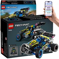 Klocki - LEGO DLA DZIECKA 8+ LEGO Technic Łazik Terenowy (42164) Ruchomy Silnik, Zawieszenie, Kierownica – Klocki Prezent Dla Dzieci + EBOOK-2 - miniaturka - grafika 1
