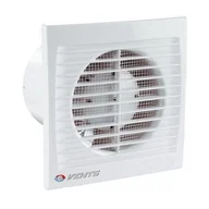 Wentylatory łazienkowe - Wentylator osiowy płaski 100 mm standard biały - miniaturka - grafika 1