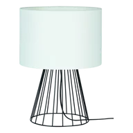 Lampy stojące - Britop Lampa stołowa Valene z kloszem tekstylnym, 44 cm - miniaturka - grafika 1