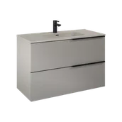 Szafki łazienkowe - ELITA SOHO 100 2S FUME MATT PDW SZAFKA PODUMYWALKOWA PODWIESZANA 168747 - miniaturka - grafika 1