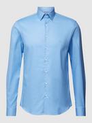 Koszule męskie - Koszula biznesowa o kroju slim fit z kołnierzykiem typu kent model ‘Bari’ - miniaturka - grafika 1