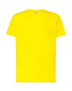 T-Shirt roboczy koszulka BHP 100% Bawełna TSRA 190g Żółty ROZM L - Odzież robocza - miniaturka - grafika 1